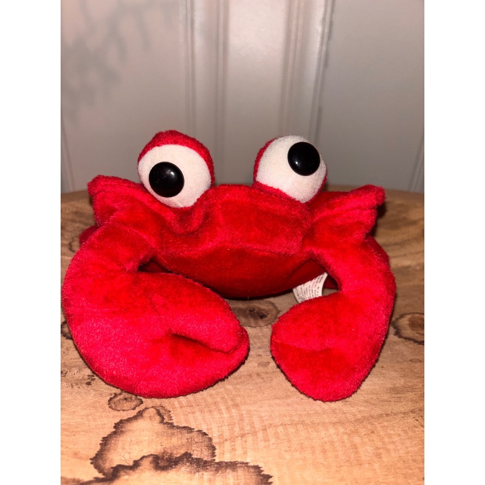 VTG 1997 Special Effects 24K Company Beanie Boppers Crusty‎ the Crab Plush 5134